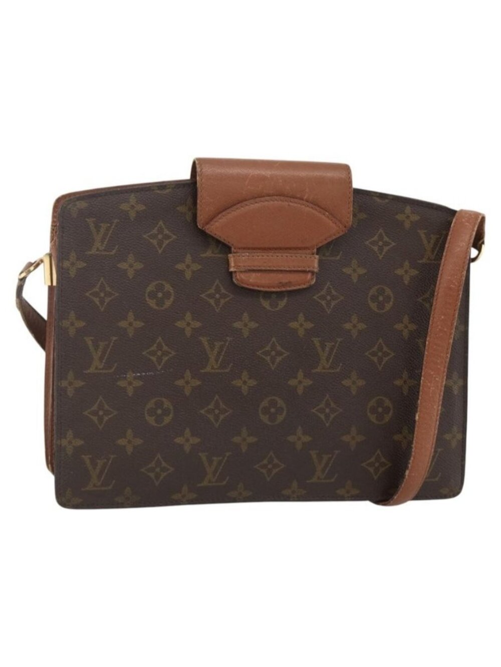 Authentic LOUIS VUITTON Monogram Kurcell Shoulder Bag M51375 LV